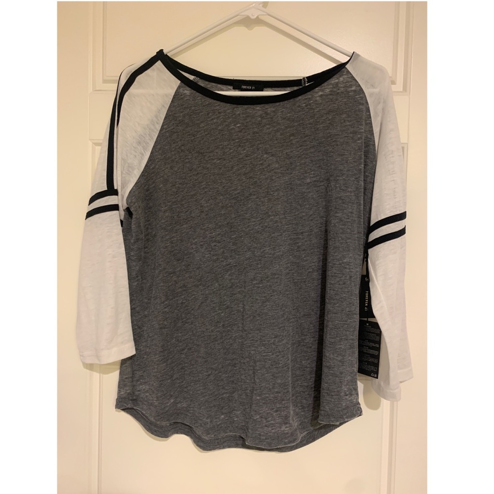 NWT Forever 21 Grey Shirt